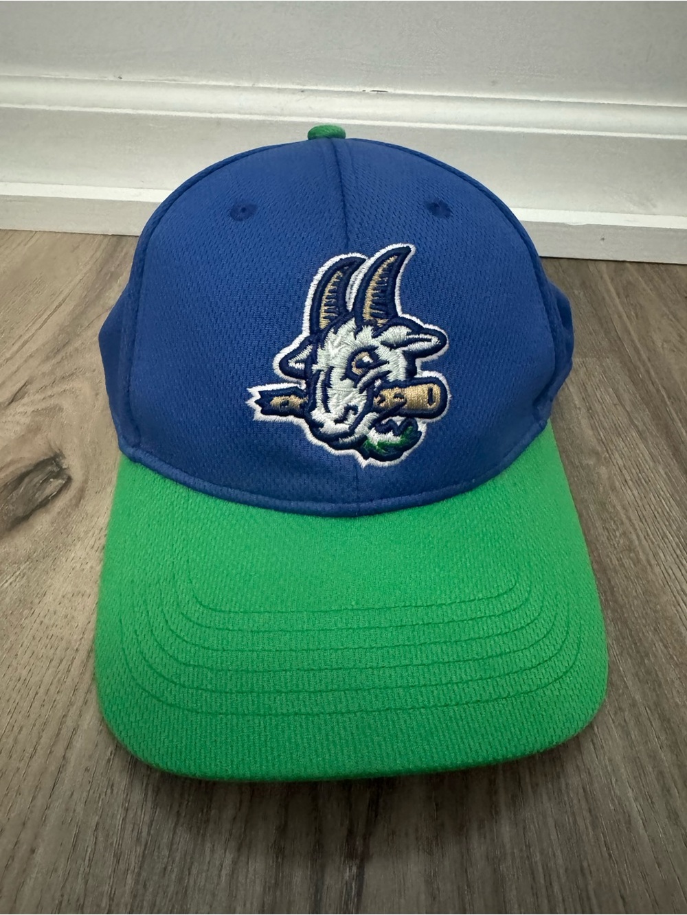 Hartford Yard Goats Hat Strapback Cap MiLB Minor League Baseball Blue OSFM